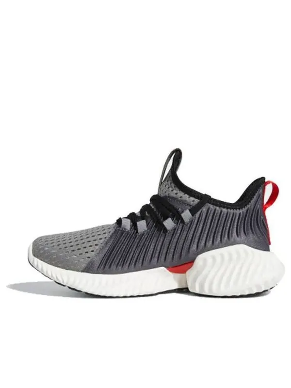 Кроссовки alphabounce инстинкт cc j Adidas — изображение 1 из 4, серый/красный