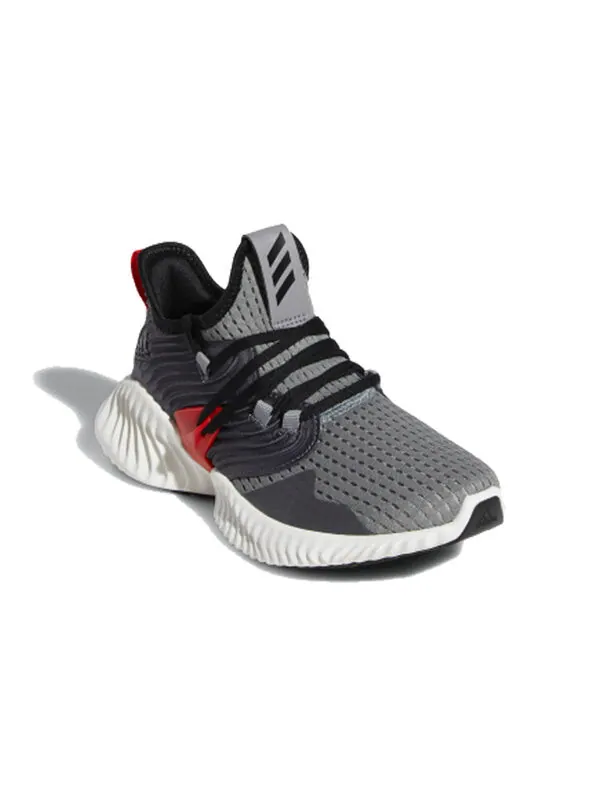 Кроссовки alphabounce инстинкт cc j Adidas — изображение 3 из 4, серый/красный