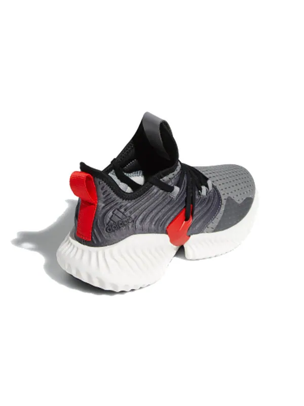 Кроссовки alphabounce инстинкт cc j Adidas — изображение 4 из 4, серый/красный