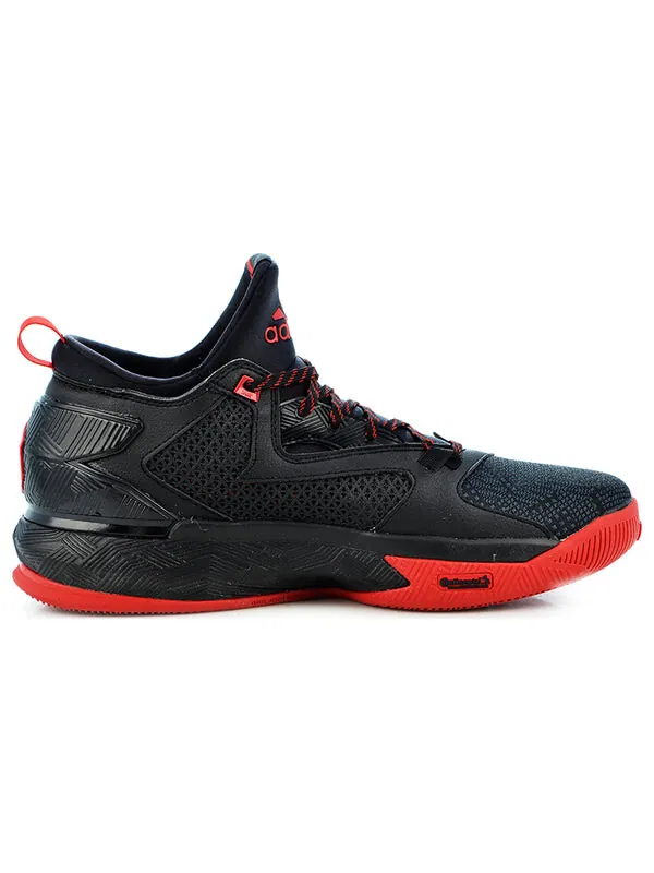 Кроссовки d lillard 2.0 Adidas — изображение 2 из 4, черный/красный
