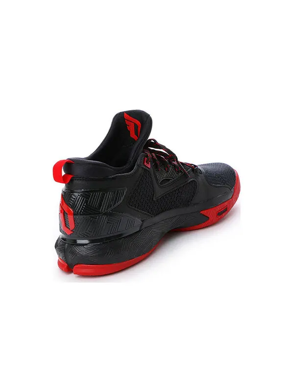 Кроссовки d lillard 2.0 Adidas — изображение 3 из 4, черный/красный