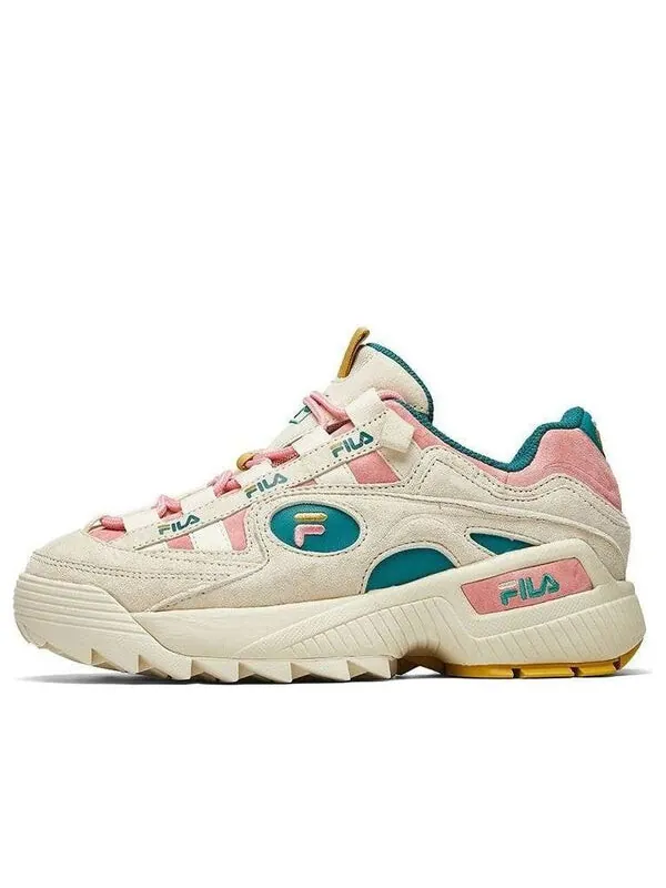 Кроссовки d-formation classic traning shoes white/green/pink Fila — изображение 1 из 4, зеленый
