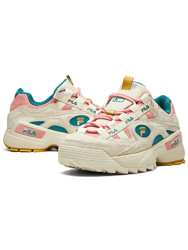 Кроссовки d-formation classic traning shoes white/green/pink Fila — изображение 3 из 4, зеленый