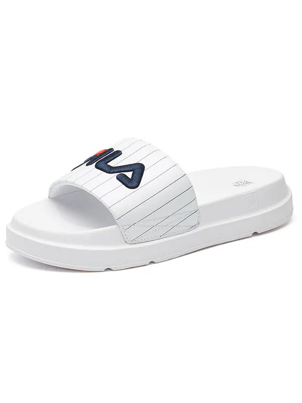 Тапочки thick sole white slippers Fila — изображение 2 из 4, белый