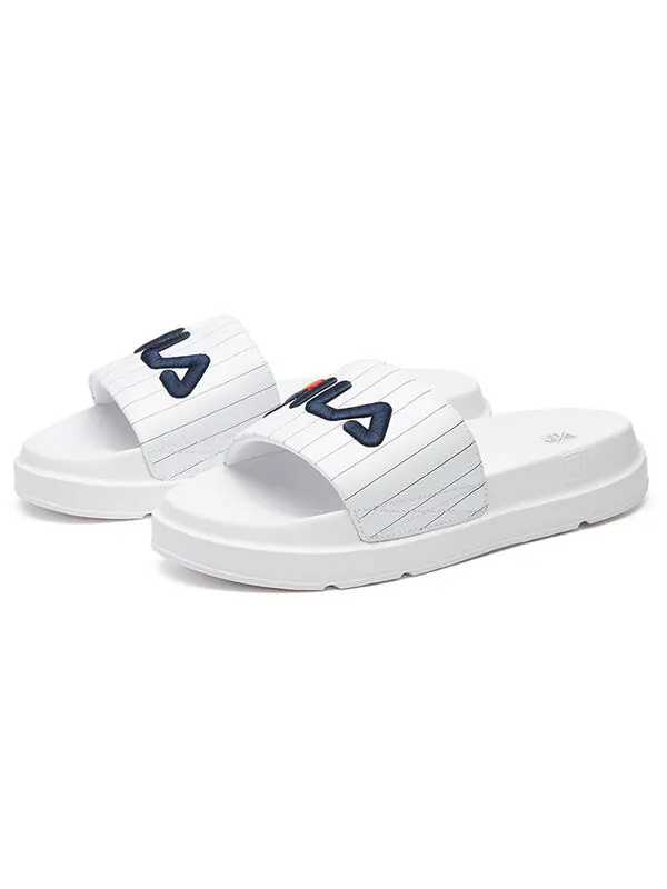 Тапочки thick sole white slippers Fila — изображение 3 из 4, белый