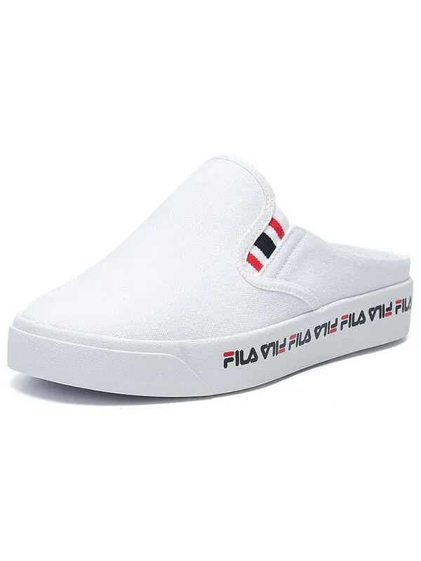 Кроссовки slip-on mule Fila — изображение 2 из 4, белый