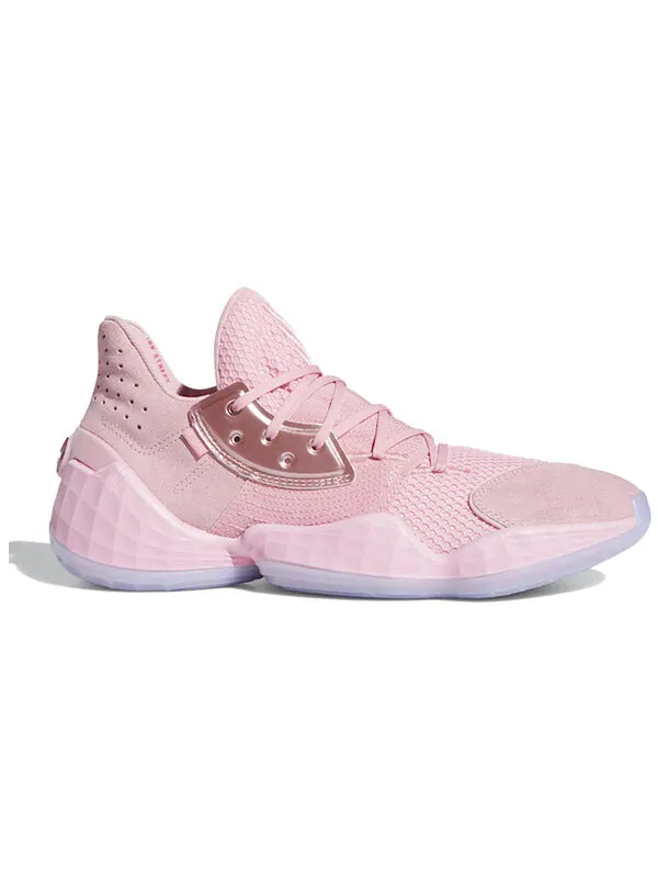 Кроссовки Harden Vol. 4 Adidas — изображение 2 из 4, розовый