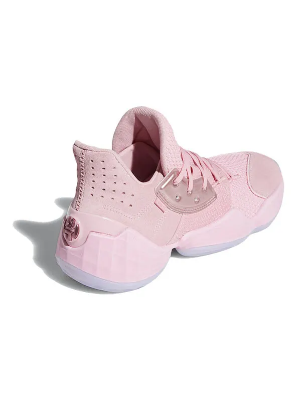 Кроссовки Harden Vol. 4 Adidas — изображение 4 из 4, розовый