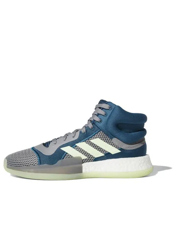 Кроссовки Marquee Boost Adidas — изображение 1 из 4, синий/зеленый/серый