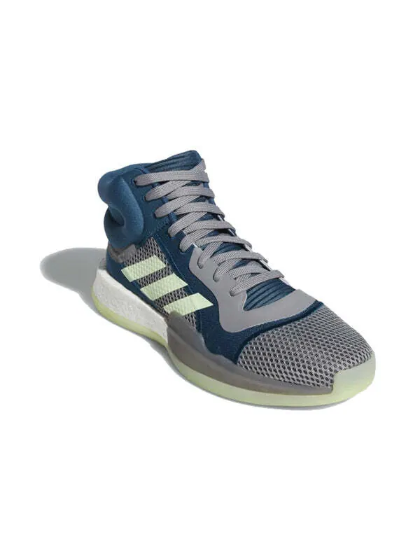 Кроссовки Marquee Boost Adidas — изображение 2 из 4, синий/зеленый/серый