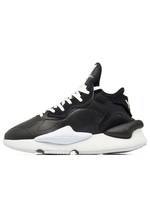 Кроссовки adidas Kaiwa Leather 'Black White' — изображение 1 из 4, черный/белый