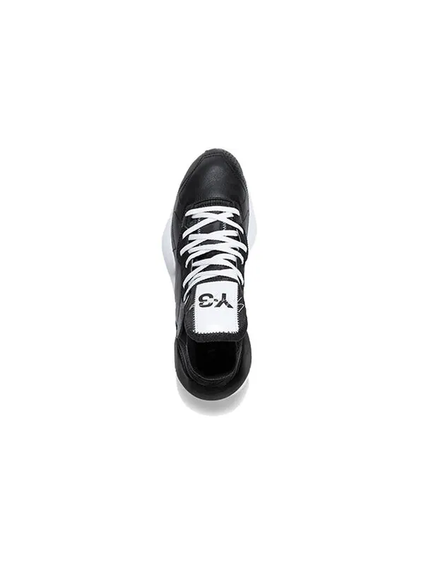 Кроссовки adidas Kaiwa Leather 'Black White' — изображение 4 из 4, черный/белый