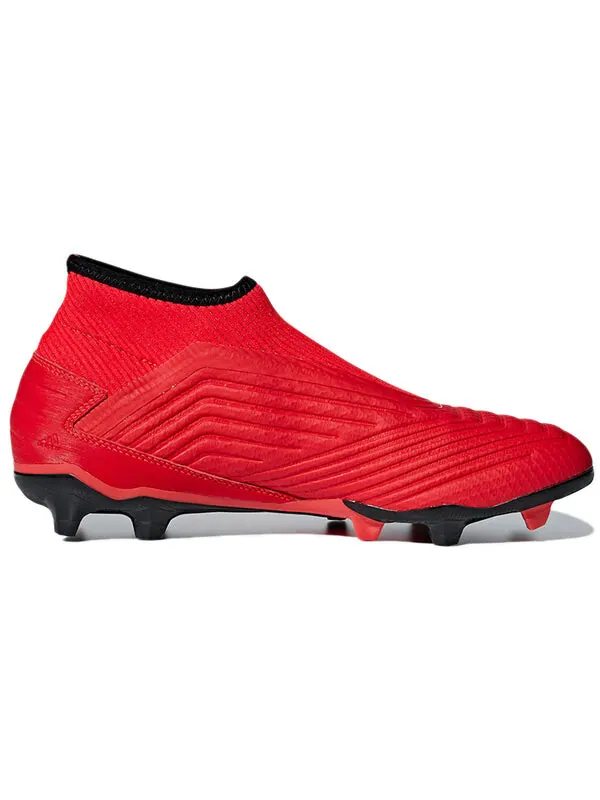 Кроссовки Predator 19.3 FG Adidas — изображение 2 из 4, красный/черный