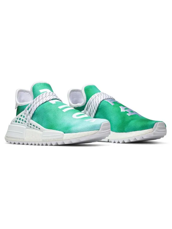 Кроссовки x pharrell nmd hu trail Adidas — изображение 3 из 4, зеленый