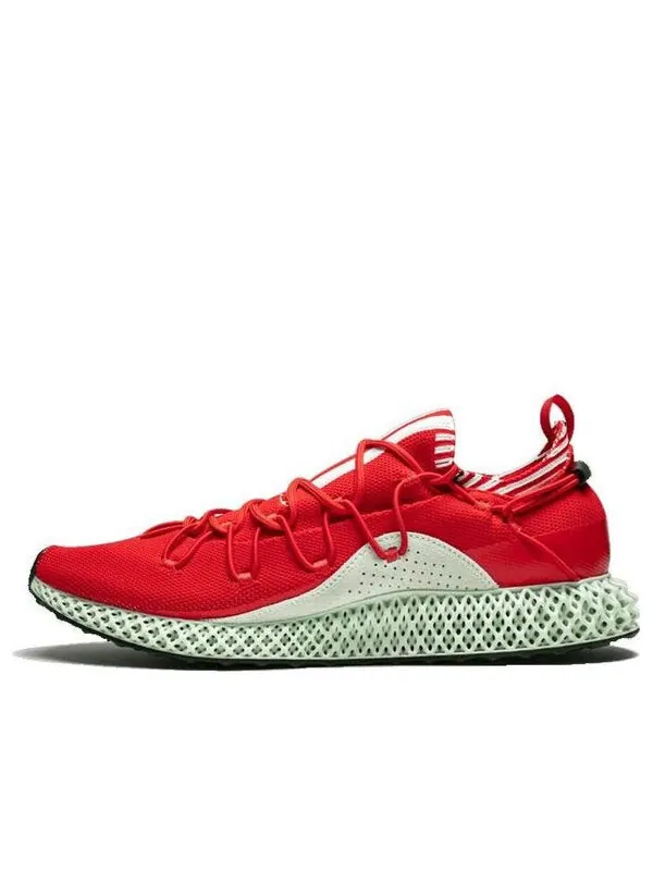Кроссовки y-3 futurecraft runner 4d 'red' Adidas — изображение 1 из 4, красный