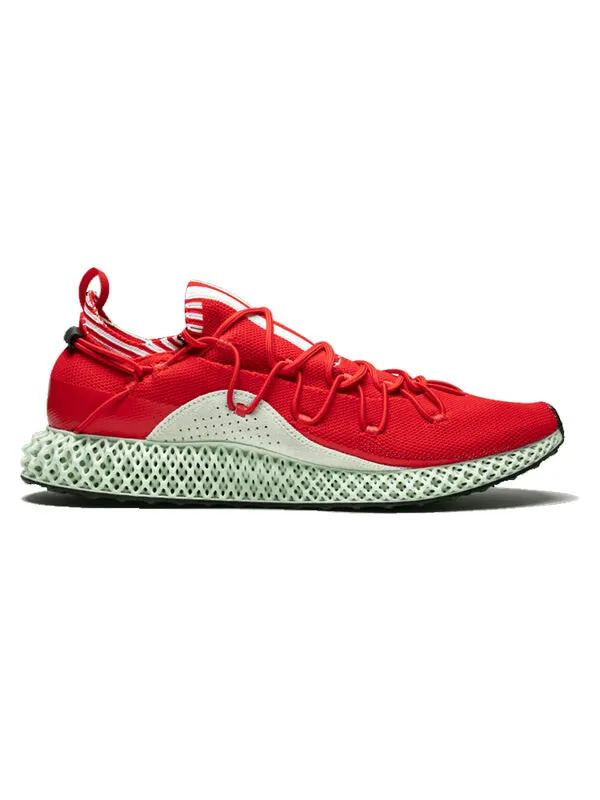 Кроссовки y-3 futurecraft runner 4d 'red' Adidas — изображение 2 из 4, красный