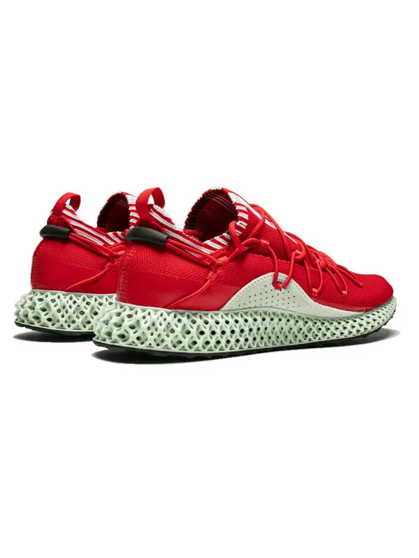 Кроссовки y-3 futurecraft runner 4d 'red' Adidas — изображение 4 из 4, красный
