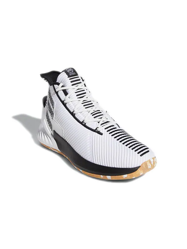 Кроссовки d rose 9 Adidas — изображение 3 из 4, белый/черный