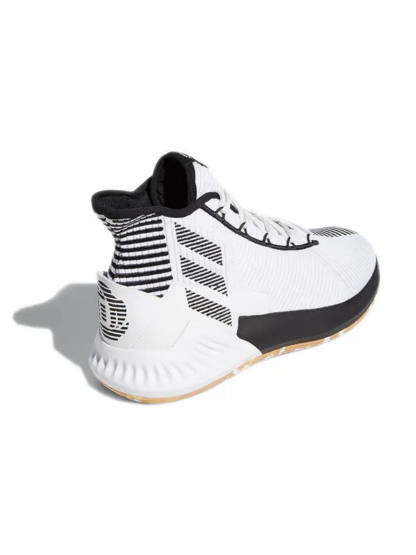Кроссовки d rose 9 Adidas — изображение 4 из 4, белый/черный