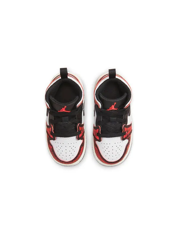 Кроссовки 1 средний размер Air Jordan — изображение 4 из 4, черный/белый