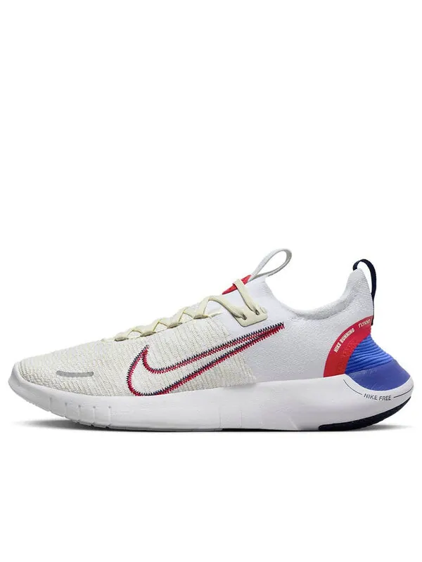 Кроссовки free rn nn road running shoes 'white sea glass blue joy university red' Nike — изображение 1 из 4