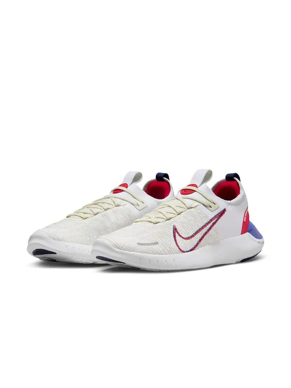 Кроссовки free rn nn road running shoes 'white sea glass blue joy university red' Nike — изображение 3 из 4