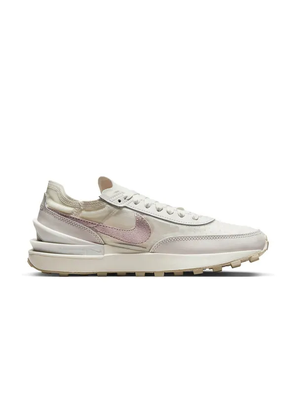 Кроссовки waffle one essentials 'oxford pink' Nike — изображение 2 из 4, розовый
