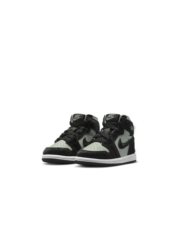Кроссовки 1 ретро высокие og Air Jordan — изображение 3 из 4, серый/черный/белый