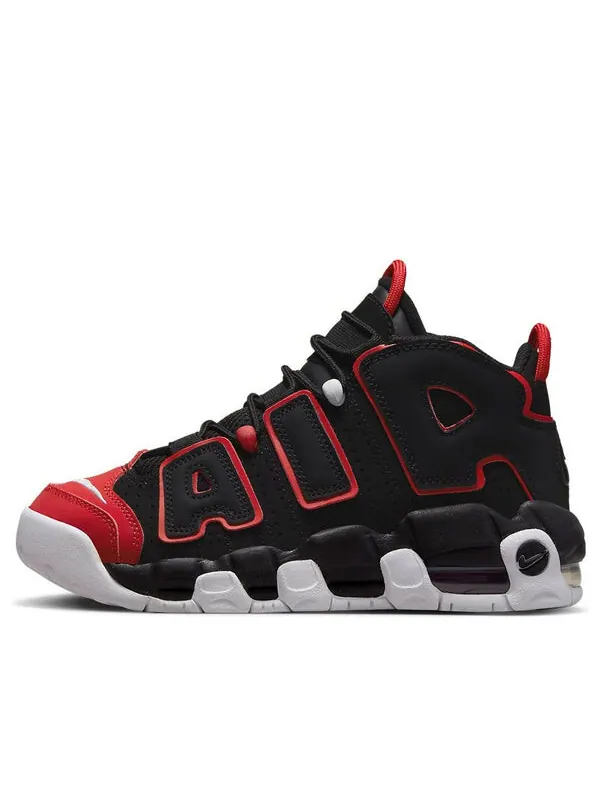 Кроссовки air more uptempo 'red toe' Nike — изображение 1 из 4, черный
