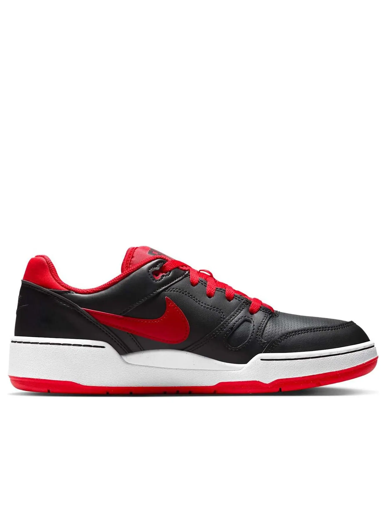 Кроссовки Nike Full Force Low 'Black Red White' — изображение 2 из 6, черный