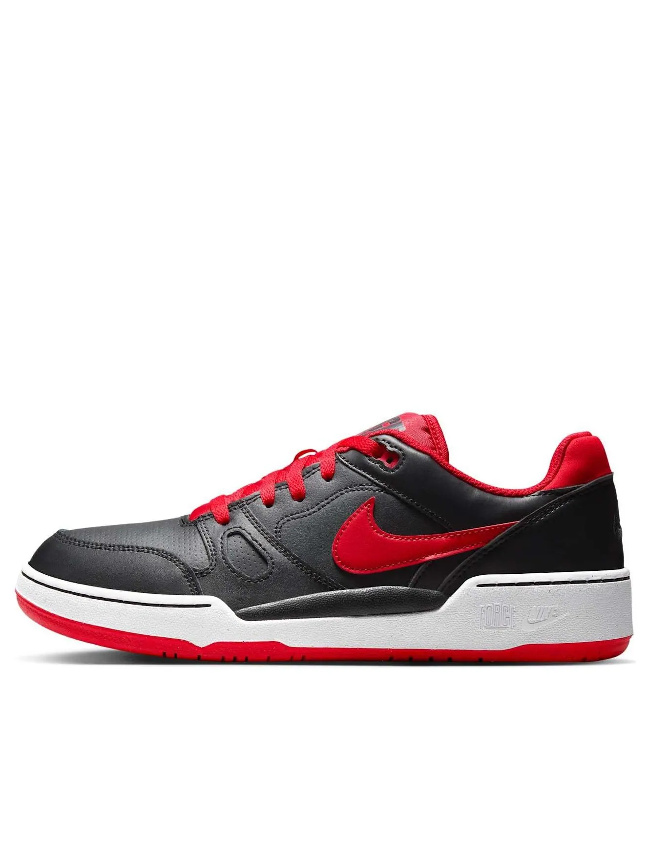 Nike Full Force Low 'Black Red White' — изображение 1 из 6, черный/красный/белый