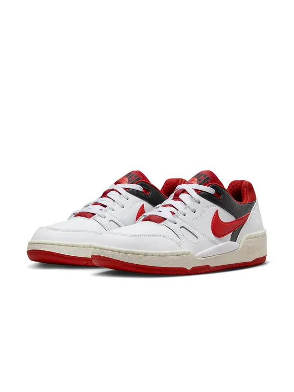 Кроссовки full force low 'mystic red' Nike — изображение 3 из 4, белый/красный/черный