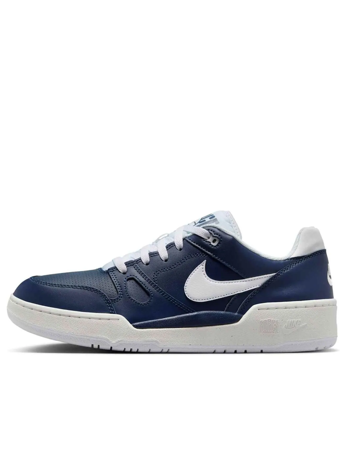 Кроссовки Nike Full Force Low 'Midnight Navy Summit White' — изображение 1 из 6, темно-синий