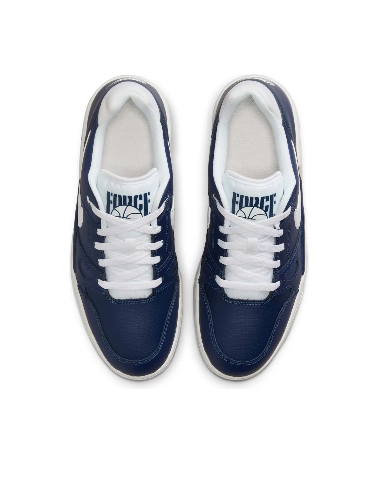 Кроссовки Nike Full Force Low 'Midnight Navy Summit White' — изображение 4 из 6, темно-синий