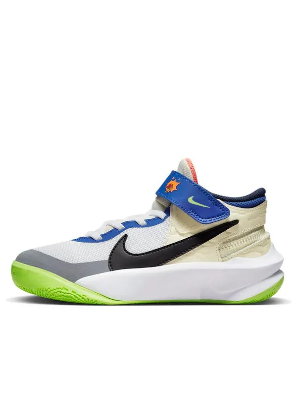 Кроссовки команда hustle d10 flyease Nike — изображение 1 из 4, зеленый
