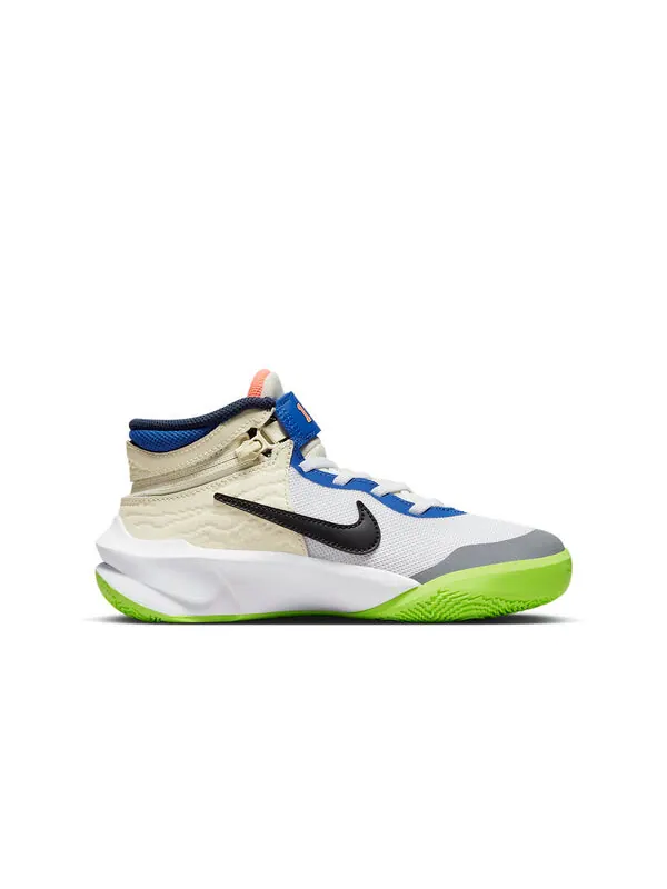 Кроссовки команда hustle d10 flyease Nike — изображение 2 из 4, зеленый