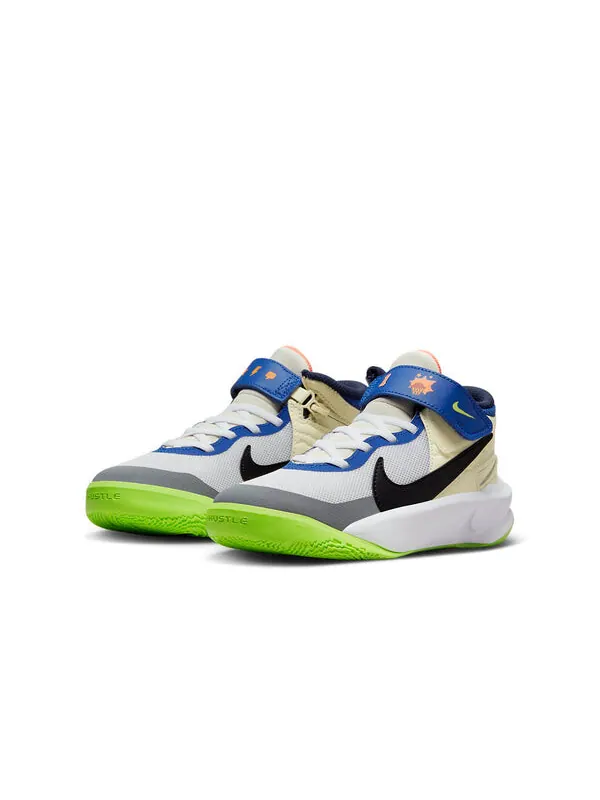 Кроссовки команда hustle d10 flyease Nike — изображение 3 из 4, зеленый