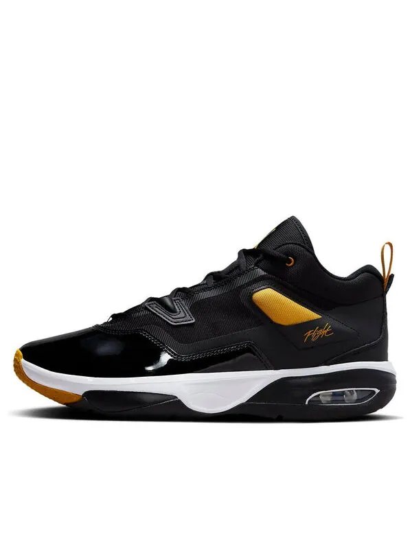 Кроссовки остаются верными 3 Air Jordan — изображение 1 из 4, черный/белый/желтый