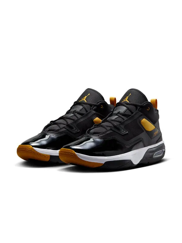 Кроссовки остаются верными 3 Air Jordan — изображение 3 из 4, черный/белый/желтый