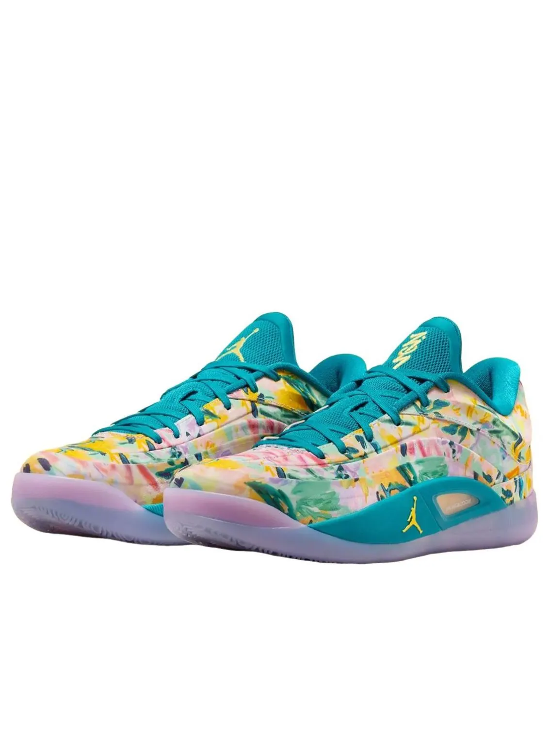 Кроссовки Air Jordan Zion 4 'Tropical Teal' — изображение 2 из 5, фиолетовый