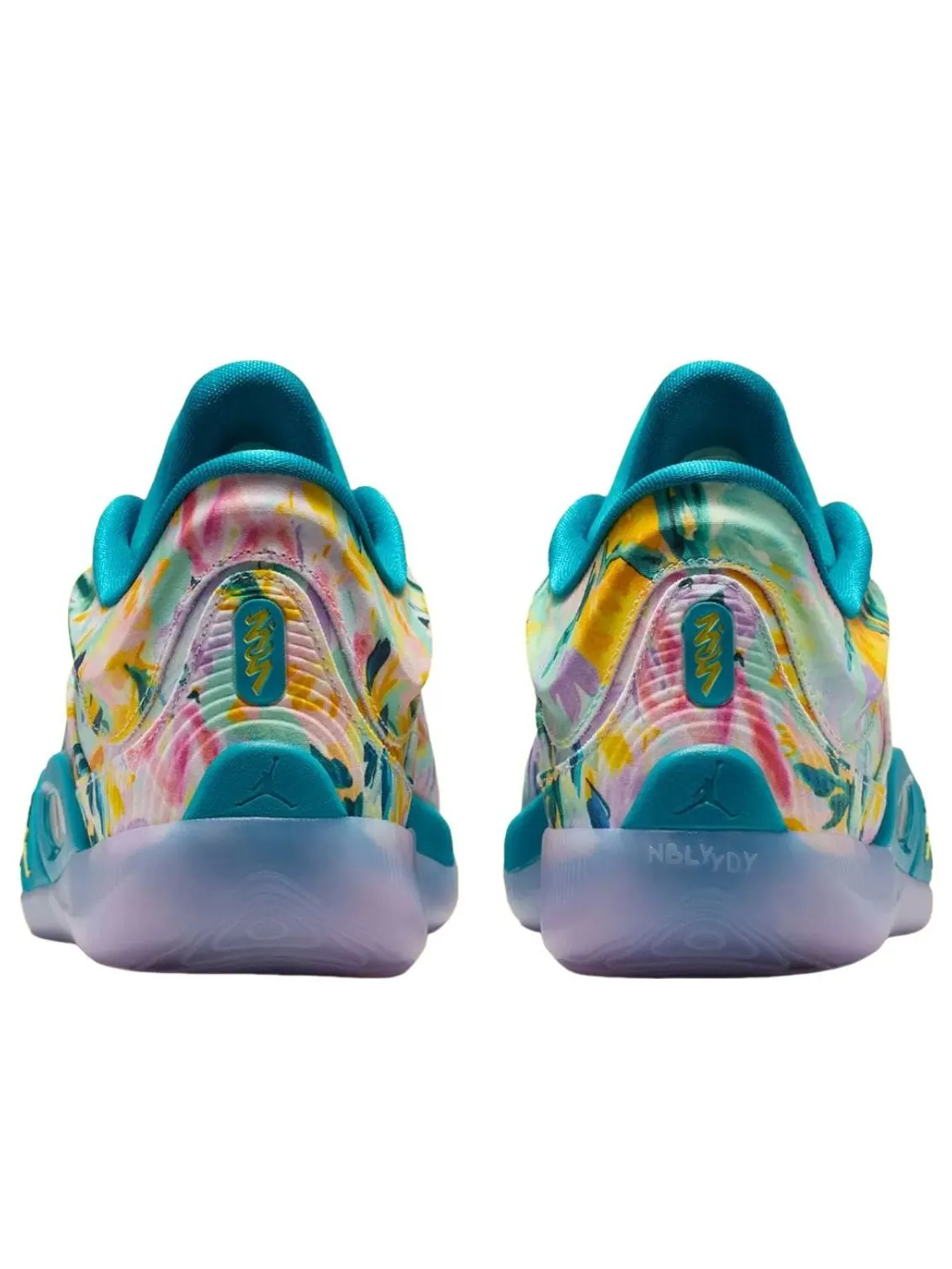 Кроссовки Air Jordan Zion 4 'Tropical Teal' — изображение 4 из 5, фиолетовый