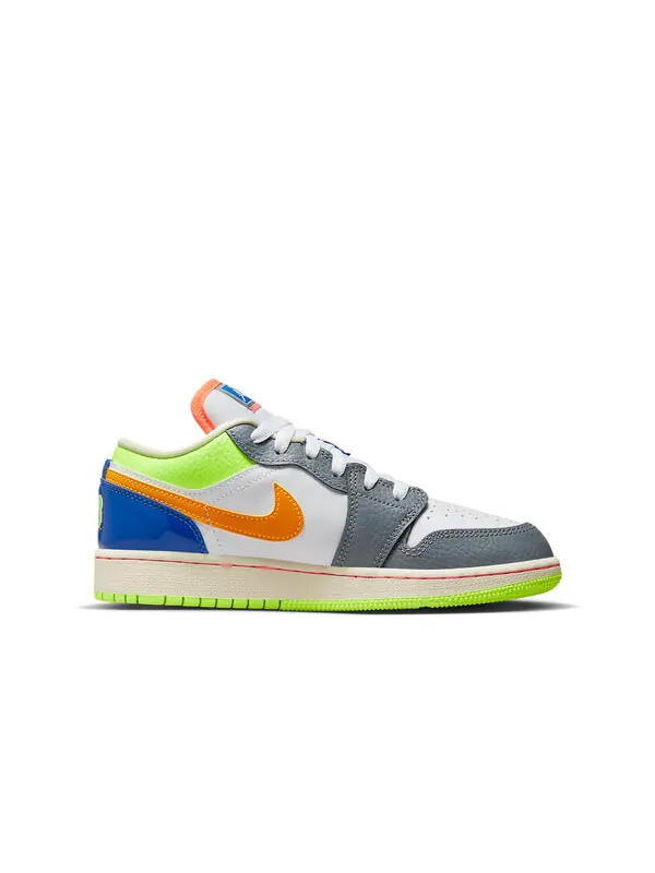 Кроссовки 1 низкие Air Jordan — изображение 2 из 4, белый