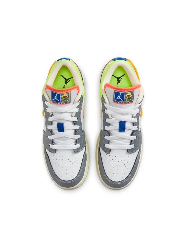 Кроссовки 1 низкие Air Jordan — изображение 4 из 4, белый