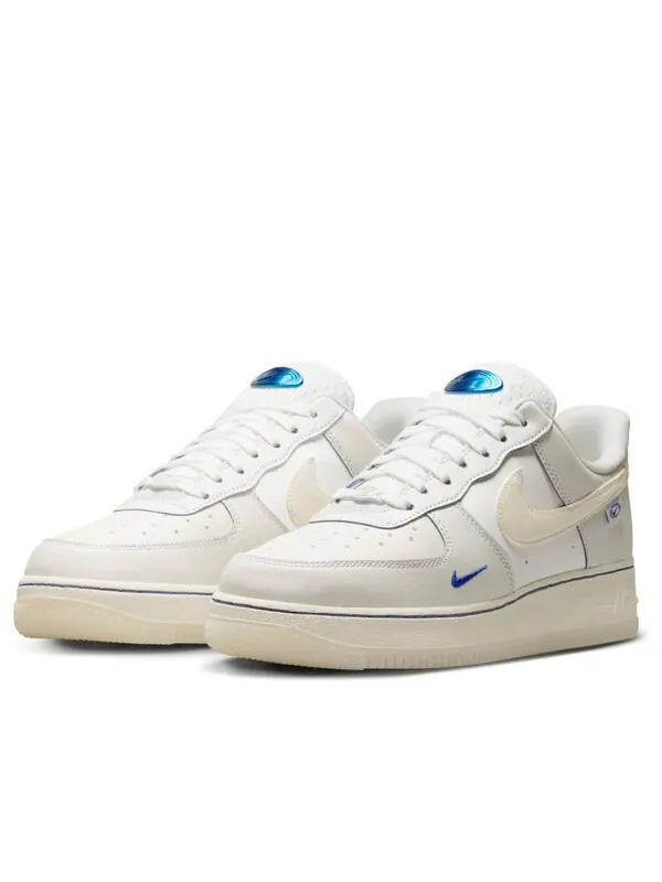 Кроссовки air force 1 '07 lx 'worldwide pack - sail game royal' Nike — изображение 3 из 4, белый