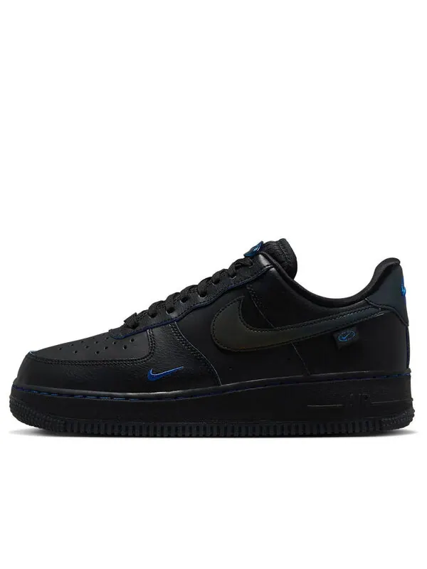 Кроссовки air force 1 low '07 lx 'worldwide pack - black game royal' Nike — изображение 1 из 4, черный