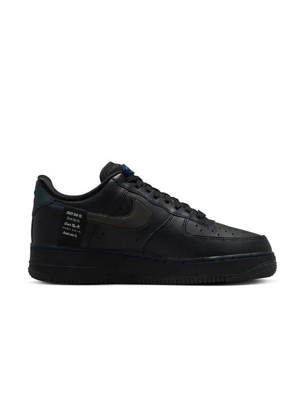 Кроссовки air force 1 low '07 lx 'worldwide pack - black game royal' Nike — изображение 2 из 4, черный