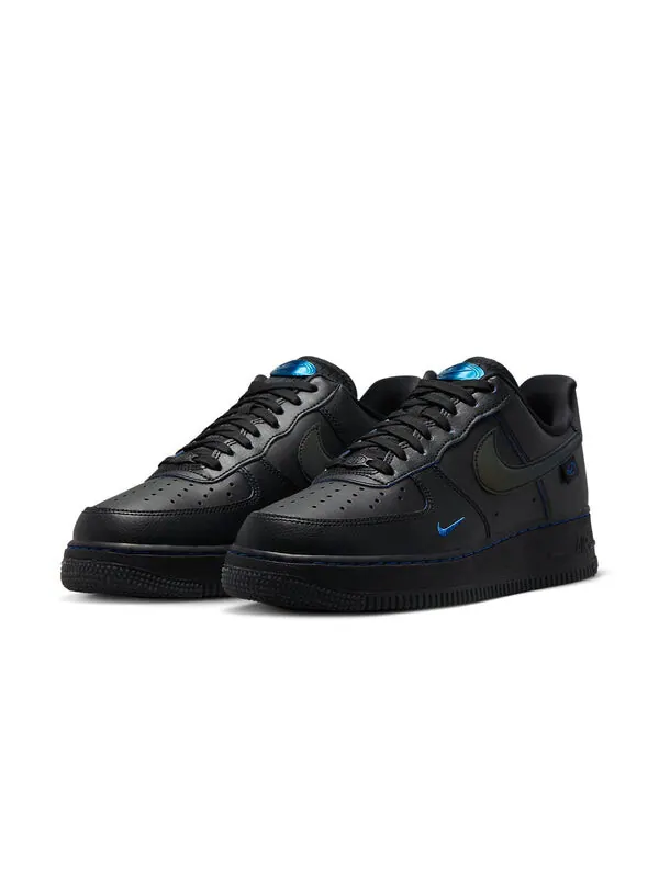 Кроссовки air force 1 low '07 lx 'worldwide pack - black game royal' Nike — изображение 3 из 4, черный