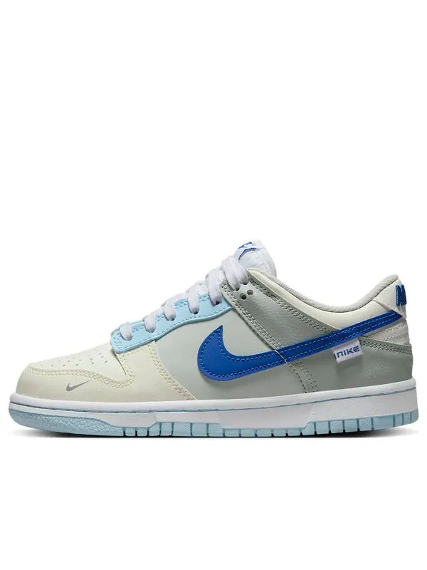 Кроссовки данк лоу Nike — изображение 1 из 4, кремовый/серый/синий