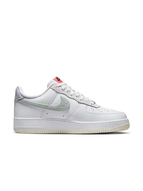 Кроссовки air force 1 '07 lv8 'just stitch it - white coconut milk' Nike — изображение 2 из 4, белый/серый