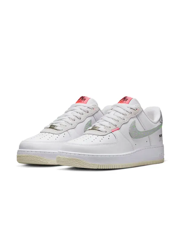 Кроссовки air force 1 '07 lv8 'just stitch it - white coconut milk' Nike — изображение 3 из 4, белый/серый